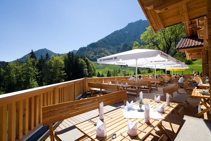 Aschingeralm Ebbs Ansicht Terrasse